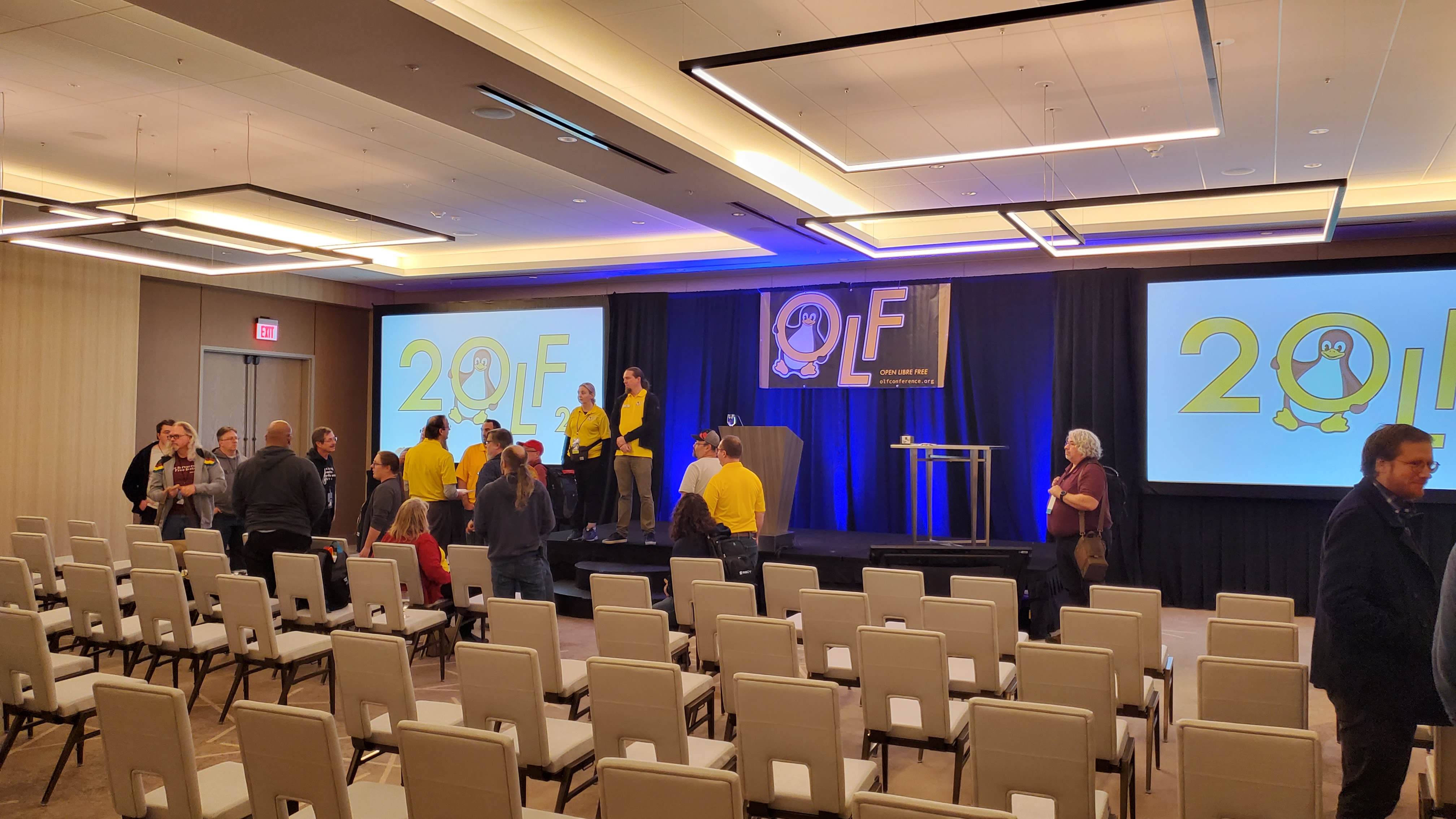 OLF Speaker Carl George